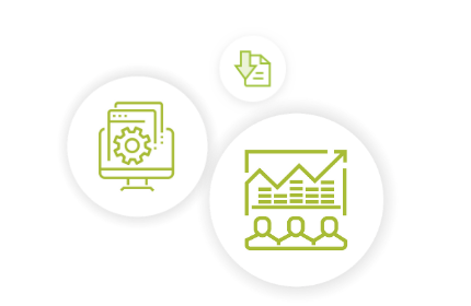 ikony technologii i badania