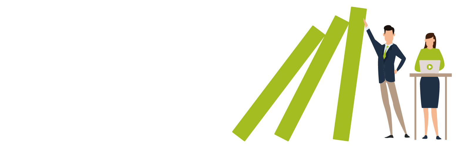 jak sobie radzisz z pandemią COVID-19 obrazek z laptopem i pracownikami firmy